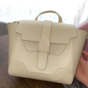 Senreve- Mini Maestra Bag in the color Cream
